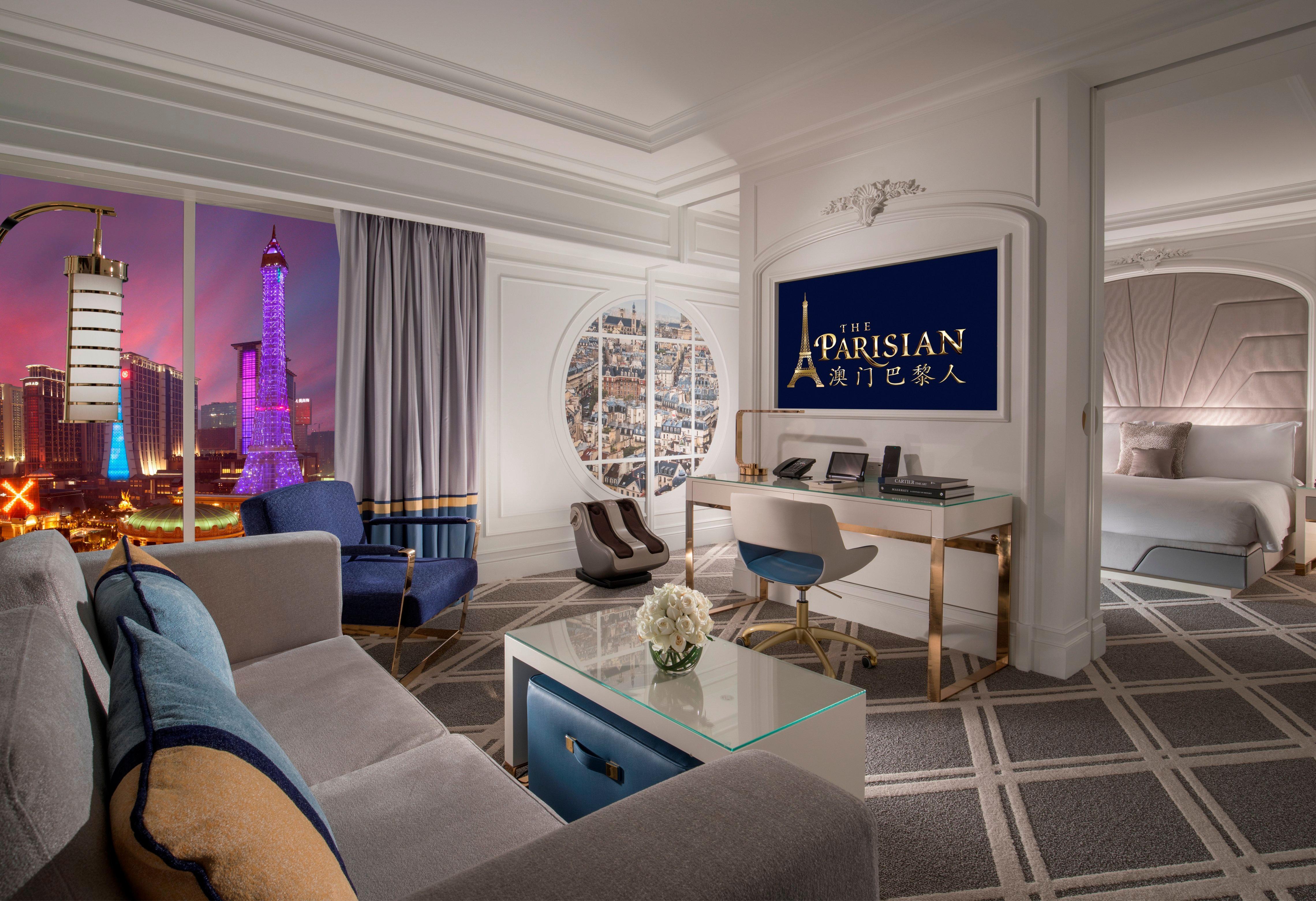 Hotel The Parisian Macao Exterior foto A rendering of a suite at the Paris Las Vegas